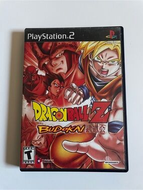 PS2 Dragonball Z Budoakai Video Game Y2K PlayStation 2